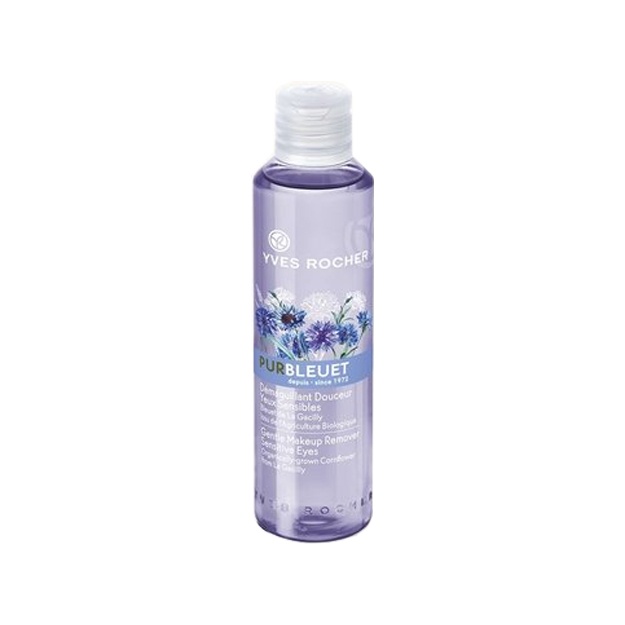 Yves Rocher Pur Bleuet Nozik ko‘z terisi uchun pardoz tozalovchi vosita, 200 ml