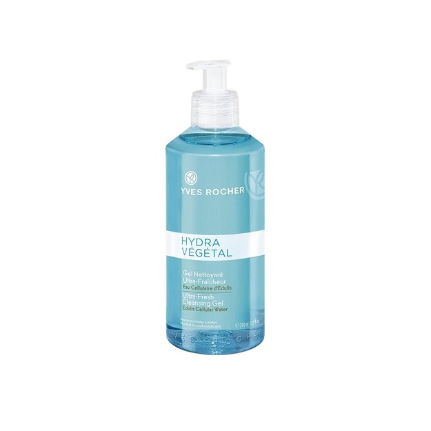 Yves Rocher Hydra Vegetal Tozalovchi gel «Yuqori namlik», 390 ml