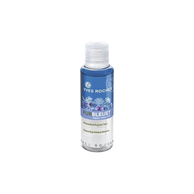 Yves Rocher Pur Bleuet Ko‘zdagi pardozni tez va samarali tozalash uchun  vosita, 100 ml