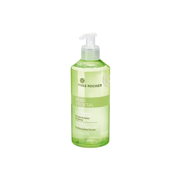 Yves Rocher Sebo Vegetal 2tasi birda tozalovchi suv, 390 ml