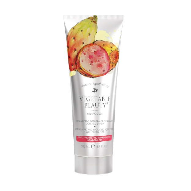 Vegetable Beauty Opuntia ekstraktli, tiklovchi va namlantiruvchi krem, 200ml