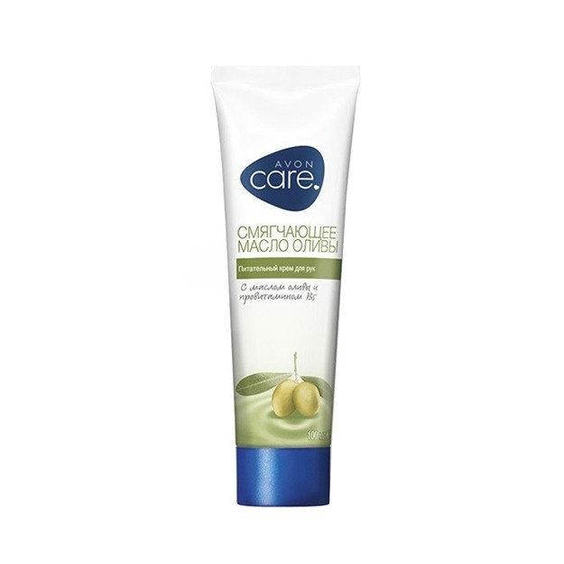 Avon Care Питательный смягчающий крем для рук, ногтей и кутикулы с маслом оливы и провитамином B5, 100мл