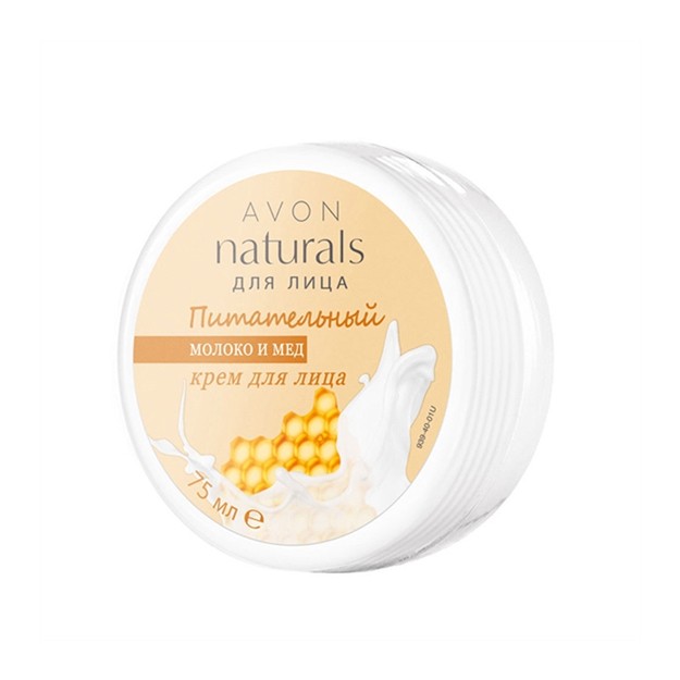 Avon Naturals  Крем для лица "Молоко и мед" 75мл