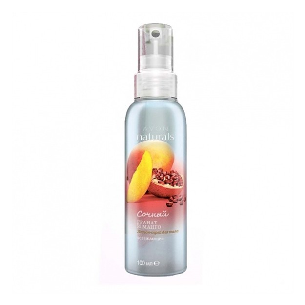 Avon Naturals badan uchun «Xushbo‘ylantiruvchi. Anor va mango» 100ml