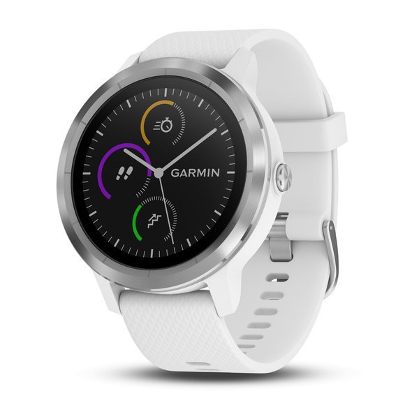 Smartwatch Garmin vivoactive 3, White with Silver Hardware