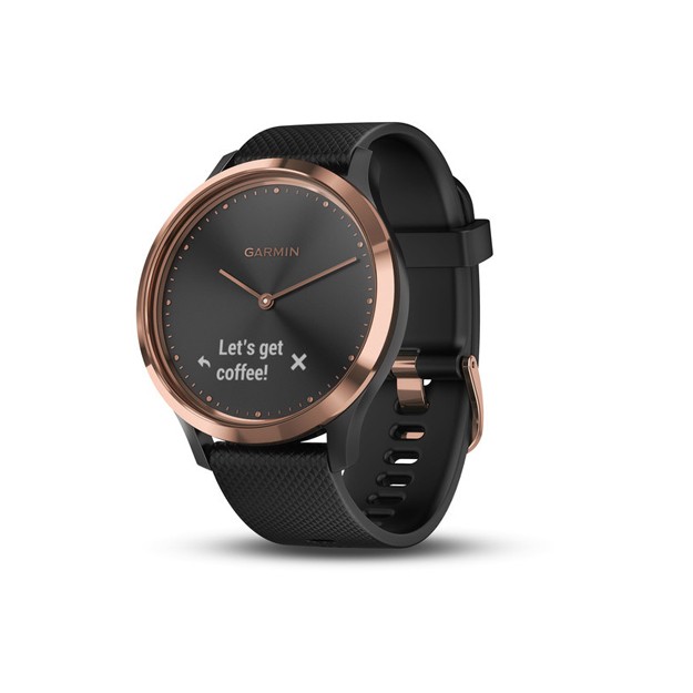 Smartwatch Garmin vivomove HR, Black with Rose Gold Hardware