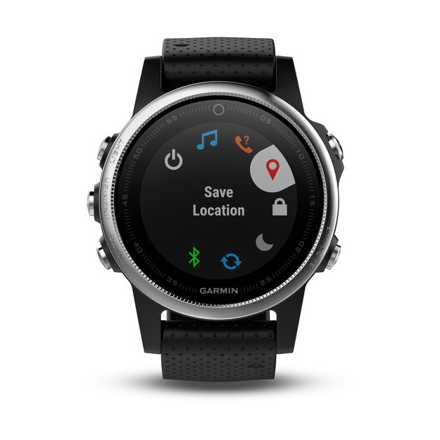Smartwatch Garmin Fenix 5S Sapphire with Black Band