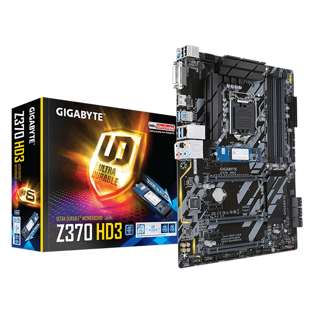 Kompyuter platasi GigaByte Z370-HD3 DDR4 LGA1151