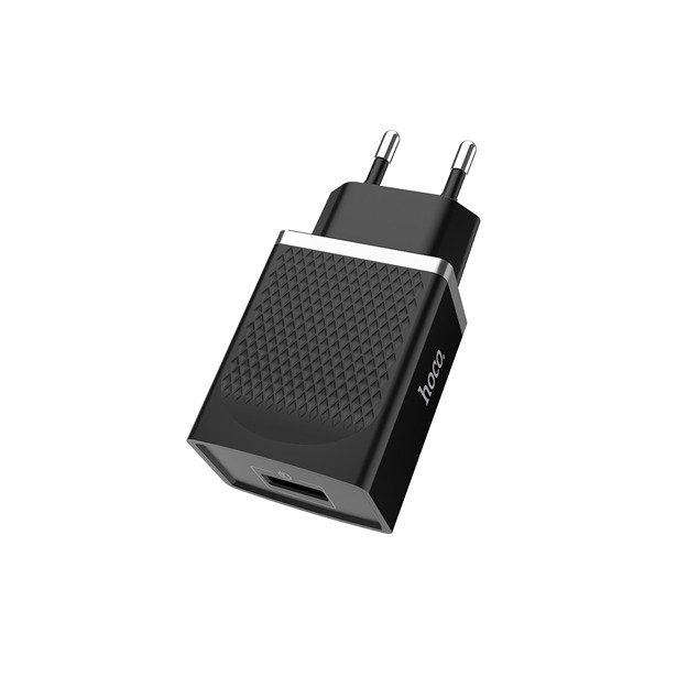 Hoco C42A Vast power QC3.0 single port charger, Black