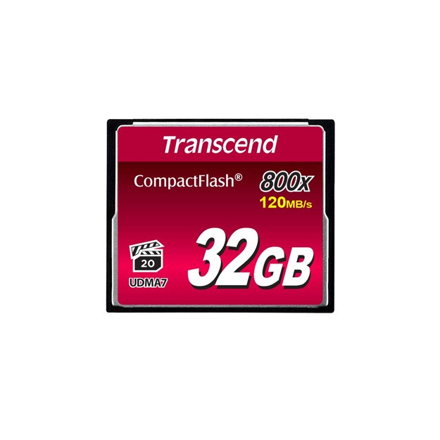 Transcend 32GB CF Card (800x)