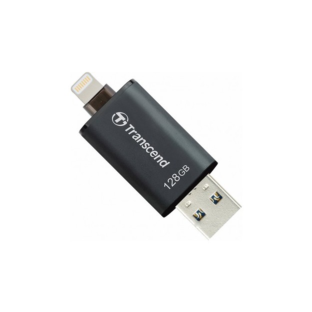 Transcend 128GB JetDrive Go 300, USB 3.1 Black, for IOS