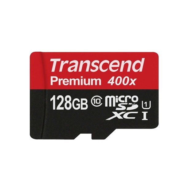 Transcend 128GB MicroSDXC Class10 U1, 400x