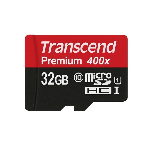 Transcend 32GB MicroSDHC Class10 U1, 400x