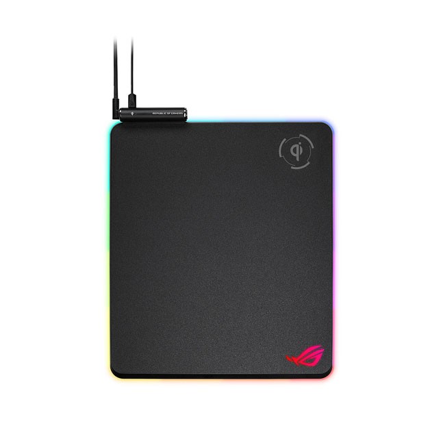 Коврик для мыши Asus Rog Balteus Qi с RGB подсветкой