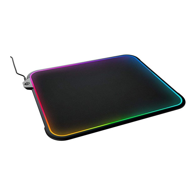 Sichqoncha uchun SteelSeries QcK Prism Cloth RGB yoritgichli