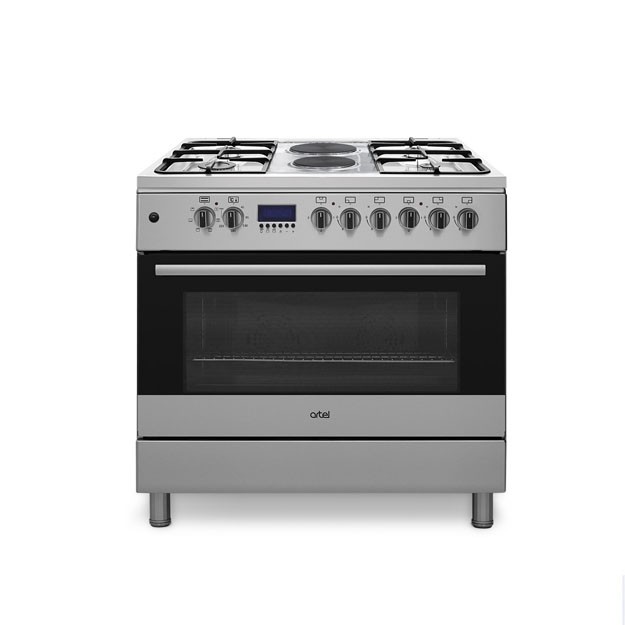 Oshxona plitasi Artel Milagro F90E, Inox