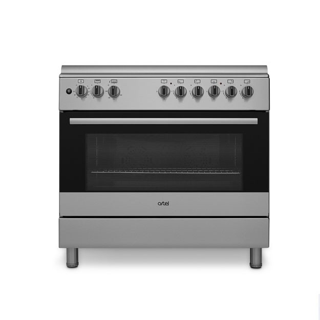 Oshxona plitasi Artel Milagro F90G, Inox