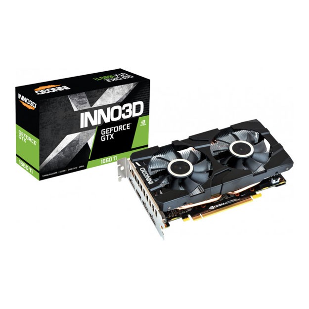 Видеокарта Inno 3D - 6GB GeForce GTX1660Ti TwinX2 GDDR6