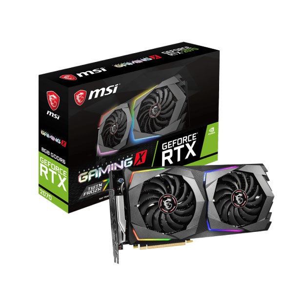 Videokarta MSI - 8GB GeForce RTX 2070 GamingX DDR5