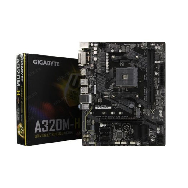 Kompyuter platasi Gigabyte AMD AM4 A320M-H DDR4 (GAA32MH-00-G11)