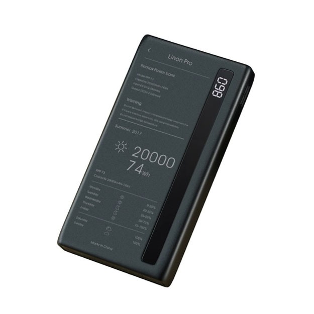 Remax Power Bank Linon Pro 20000mAh, Black