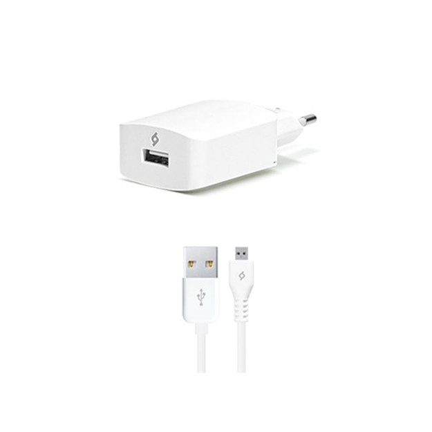 Ttec SpeedCharger USB Travel Charger, 2.1A, incl. Lightning  Cable 2SCS01
