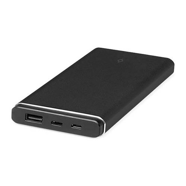 Ttec AlumiSlim Universal Mobile Charger 10 000 mAh, Black 2BB141S