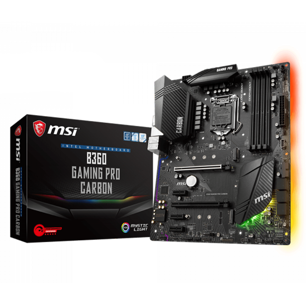 Kompyuter platasi MSI B360 Gaming PRO Carbon DDR4 LGA1151
