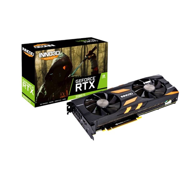 Видеокарта Inno 3D - 8GB GeForce RTX2080 Twin X2 OC GDDR6