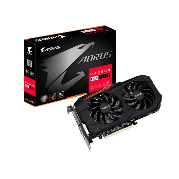 Gigabyte - 8GB Radeon RX 580 AORUS 256bit DDR5 GV-RX580AORUS-8GD