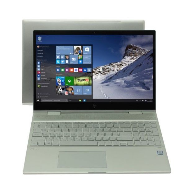 HP ENVY x360 15-cn1003ur (ITC) Intel i5-8265UQ DDR4 8GB SSD 256GB Intel HD Graphics Touch 15.6 FHD IPS W10H6 RUS (5CR77EA), Natural Silver