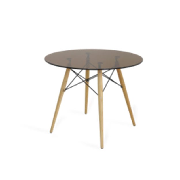 Oshxona stoli Stokgolm Raund AIKO MK D90, Shishali