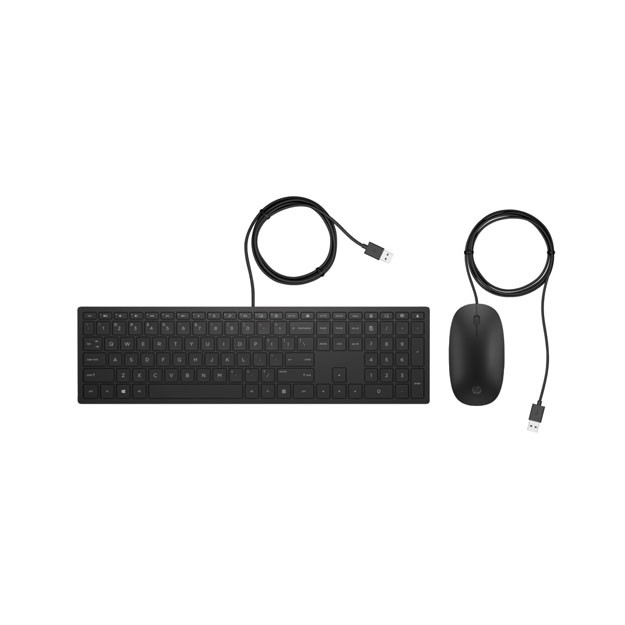 Клавиатура и мышь HP Pavilion Wired 400 USB Rus (4CE97AA)