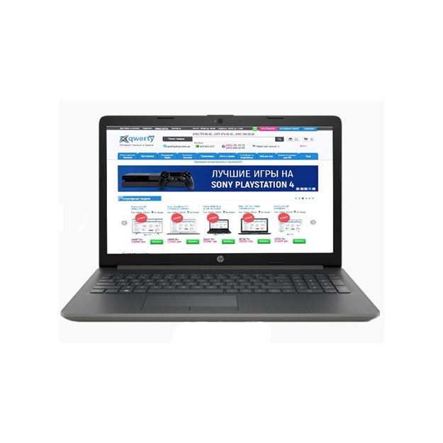 HP 15-da0338ur 15.6" FHD LCD, i3-7020U, 4GB, 500GB, GeForce MX110 2GB, NO ODD, FreeDOS (5GU73EA)