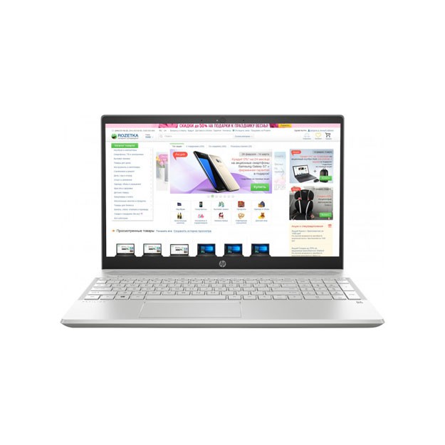 HP Pavilion 15-cs0056ur 15.6" FHD LCD, i7-8550UQ, 8GB, 1TB, GeForce MX150 2GB, NO ODD, FreeDOS (4RN97EA)