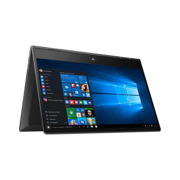 HP Envy x360 15-ds0005ur,15.6" FHD IPS, R5-3500UQ, 8GB RAM, 256GB, UMA, W10H, noODD, Nightfall Black (7PY60EA)
