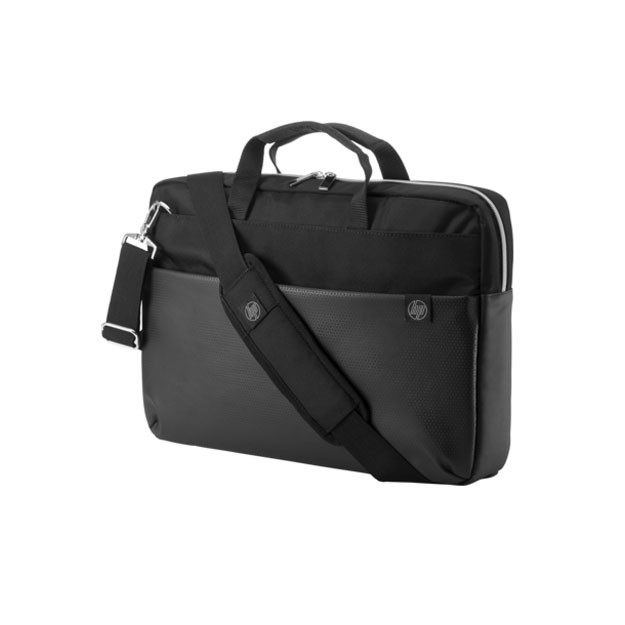 Noutbuk uchun sumka Pavilion Accent Briefcase 15.6" Black/Silver (4QF95AA)