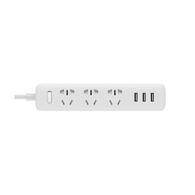Xiaomi Mi Power Strip 3 and 3 USB-port, White