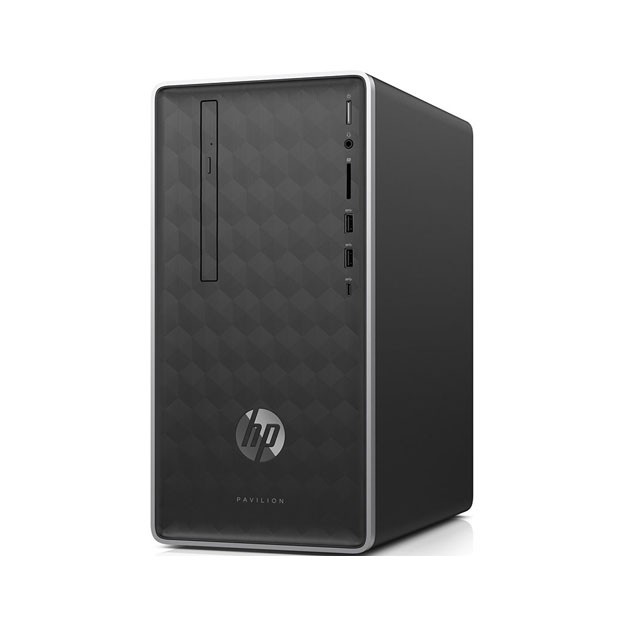 HP Pavilion Gaming Desktop 590-a0001ur NO LCD, Pentium J5005, 4GB, 1TB, ODD, UMA, FreeDOS, Silver 4GL96EA