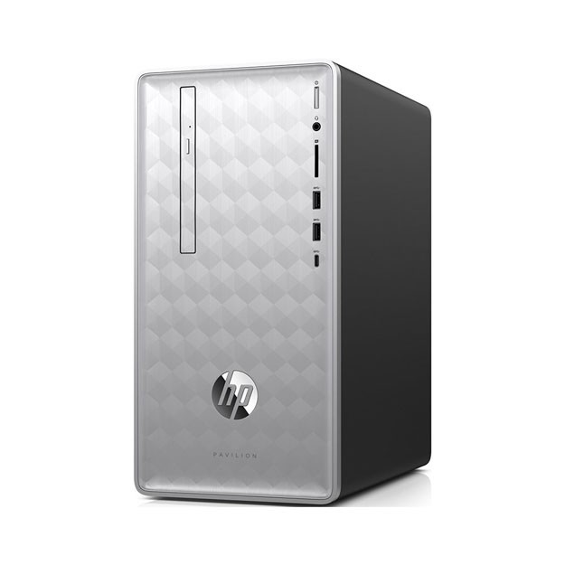 HP Pavilion Gaming Desktop 590-p0010ur NO LCD, i5-8400, 8GB, 16GB+1TB, ODD, 4GB, W10H, Silver (4GL62EA)