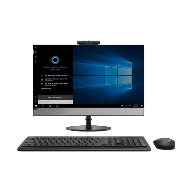 Lenovo IdeaCentre V530-22ICB 22.0" FHD antiglare, i3-8100T, 4GB DDR4 2666, 1000GB, ODD, UMA, FreeDOS, Black (10US0004RU)