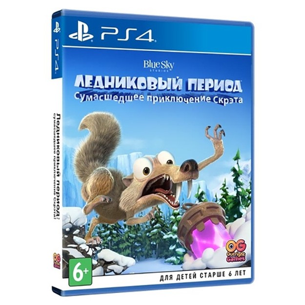 Ледниковый период сумасшедшее приключение Скрэта for Playstation 4 (РУС.)