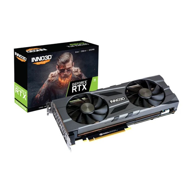 Videokarta Inno 3D - 8GB GeForce RTX2070 SUPER Twin X2 GDDR6