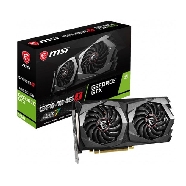 Videokarta MSI - 4GB GeForce GTX1650 GamingX 4G DDR5 128bit