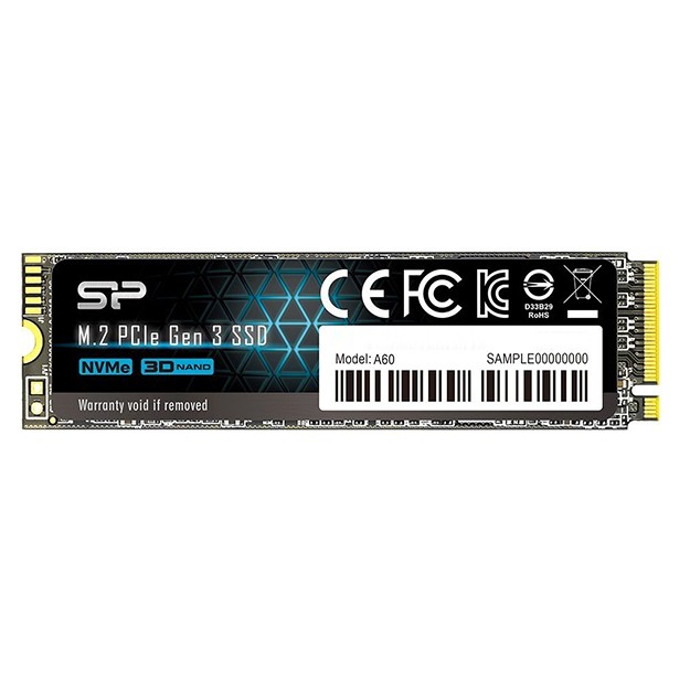 SP P34A60 512GB PCIe Gen 3 x 4 M.2 2280 SSD