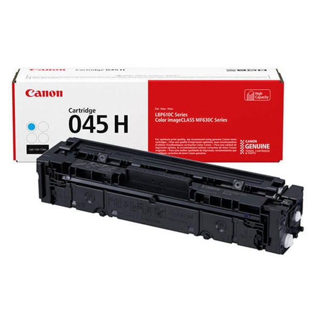 Canon Cartridge 045H Cyan Картридж для лазерного принтера LBP (611, 613), MF(631, 633, 635)