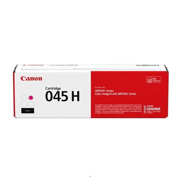 Canon Cartridge 045H Magenta Lazerli printer LBP uchun kartridj (611, 613), MF(631, 633, 635)
