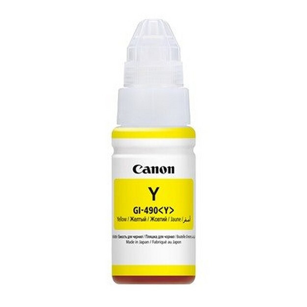 Canon INK GI-490 Yellow Printer uchun siyoh Pixma (14xx, 24xx, 34xx, 44xx)