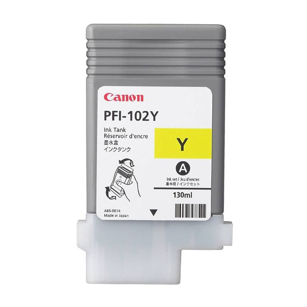Canon PFI102Y iPF printer uchun kartridj (605, 610, 710)