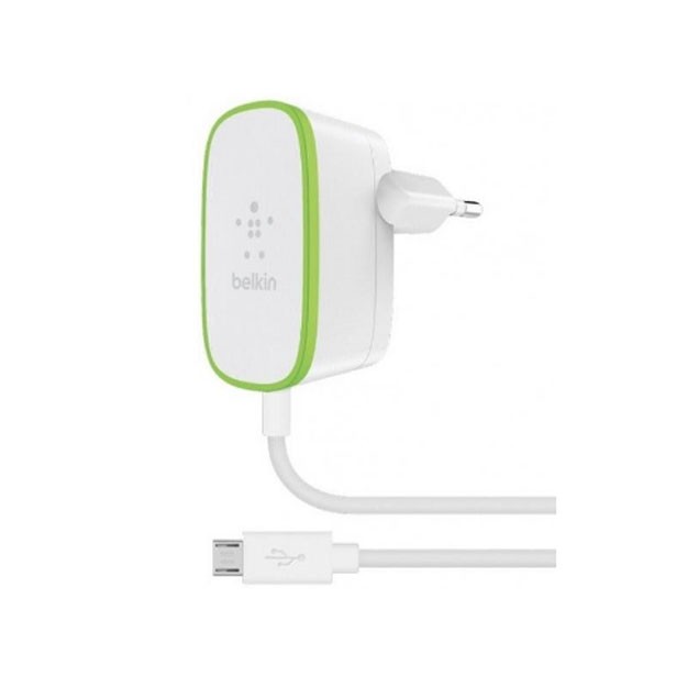 Belkin Home Charger (12W) USB 2.4A, MicroUSB 1.8m, White (F7U009vf06-WHT)
